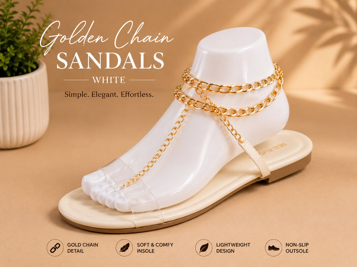 Golden Grace Sandals image 3