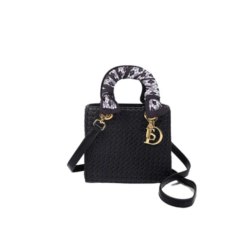 Luxury Textured Handbag with Shoulder Strap image 5
