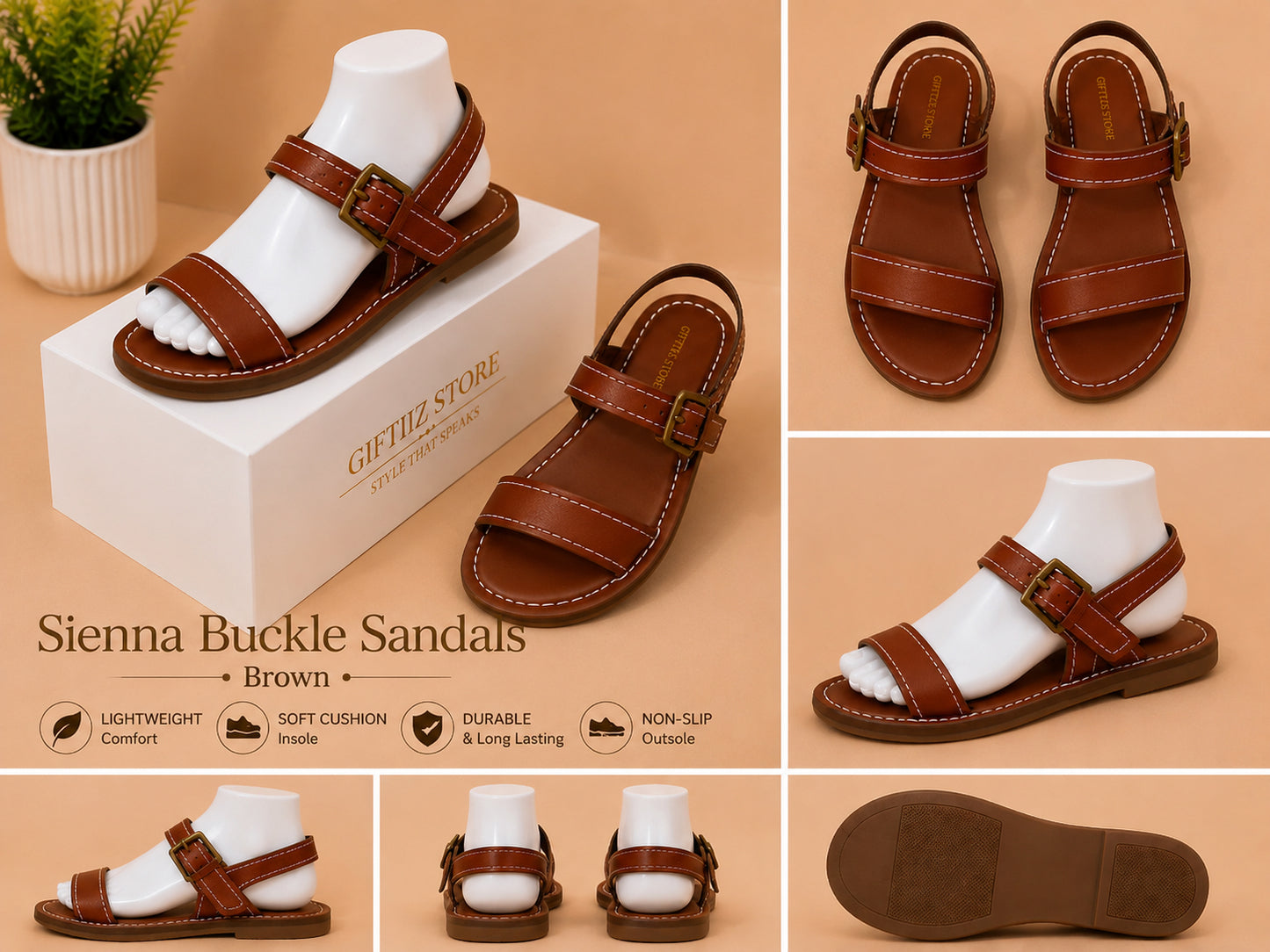Sienna Luxe Sandals  image 0