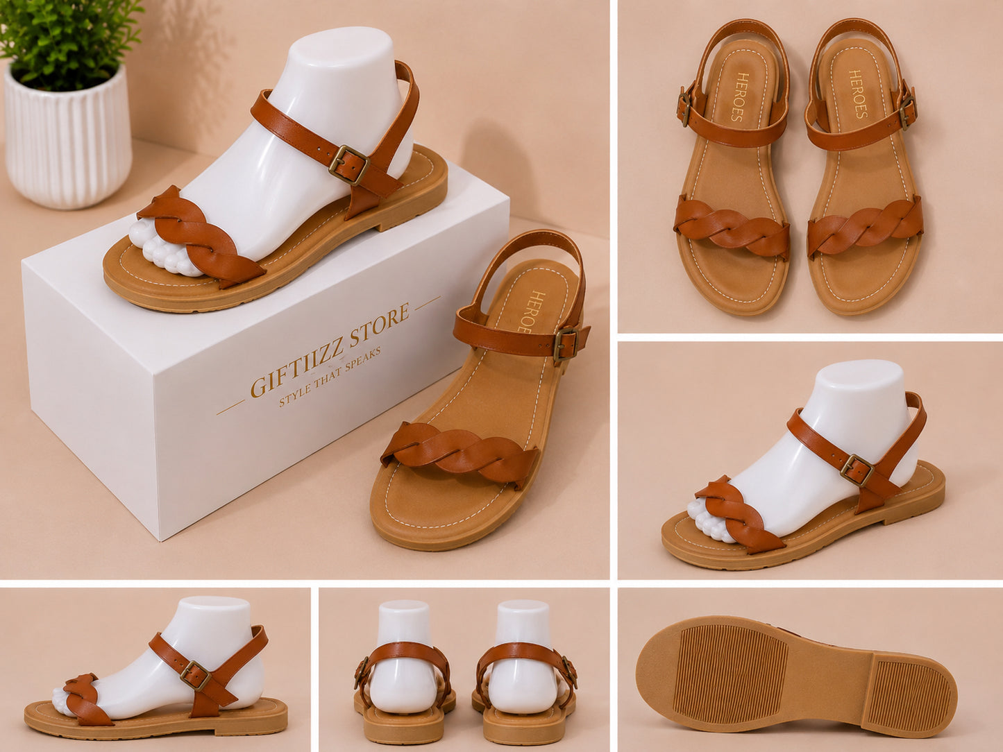 Bella Braid Sandals  image 0