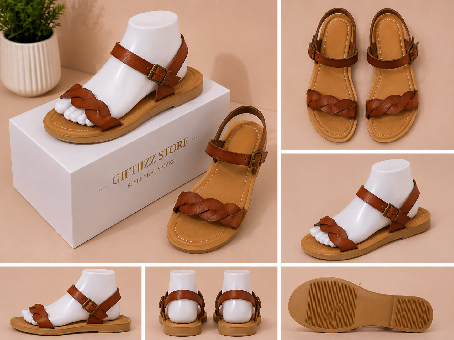 Bella Braid Sandals  image 2