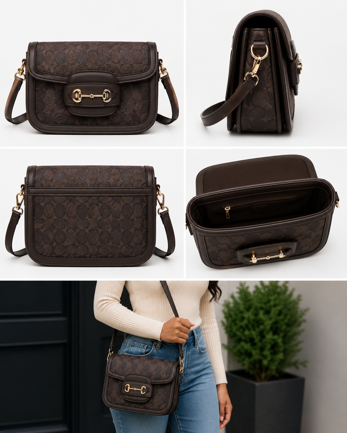 👜 Classic Signature Crossbody Bag  image 6