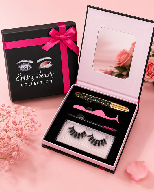 Ephtay Beauty Collection Luxury Lash Gift Set – Complete False Eyelash Kit with  image 0