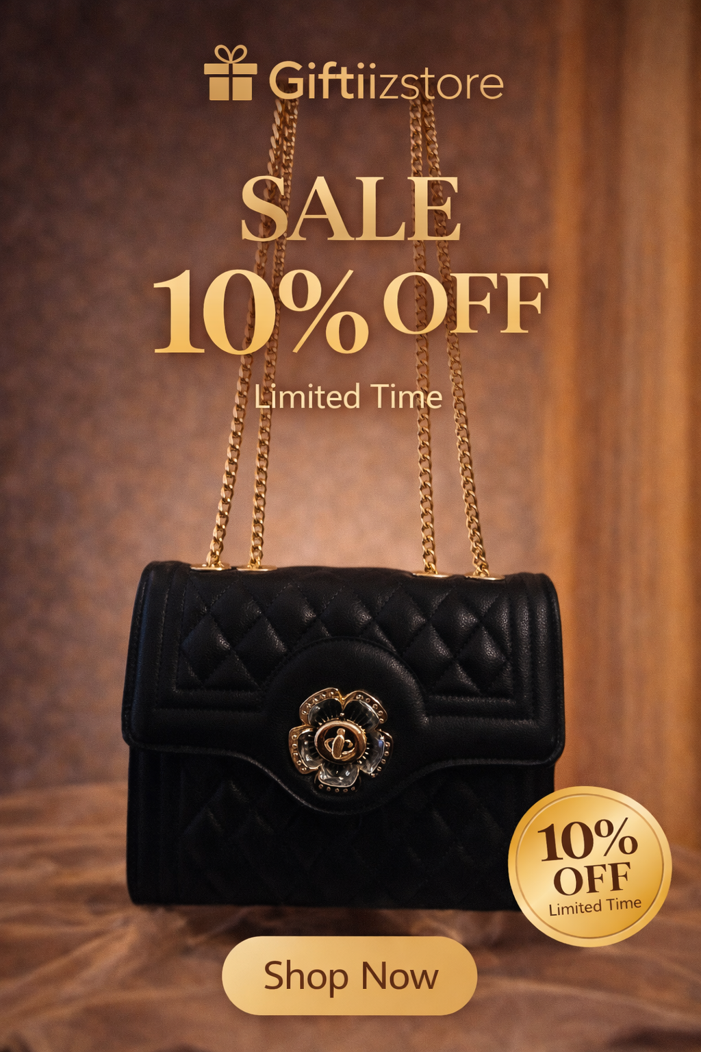 New Trendy Fashion Lock Chains One-Shoulder Women's PU Leather High Quality Desi image 4