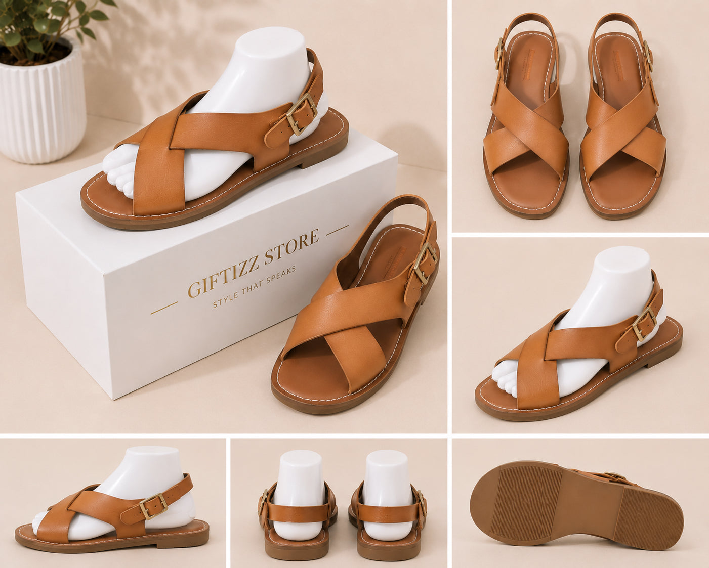 Kona Luxe Buckle Sandal – image 3