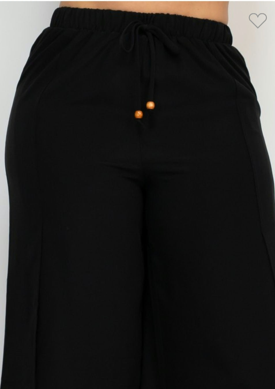 Side slit drawstring pants image 11