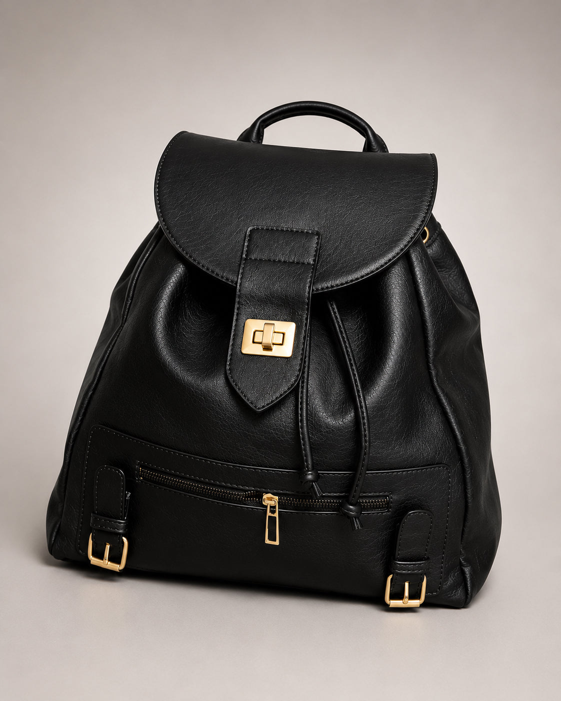 Classic Leather Backpack – Stylish Everyday Travel Bag image 0