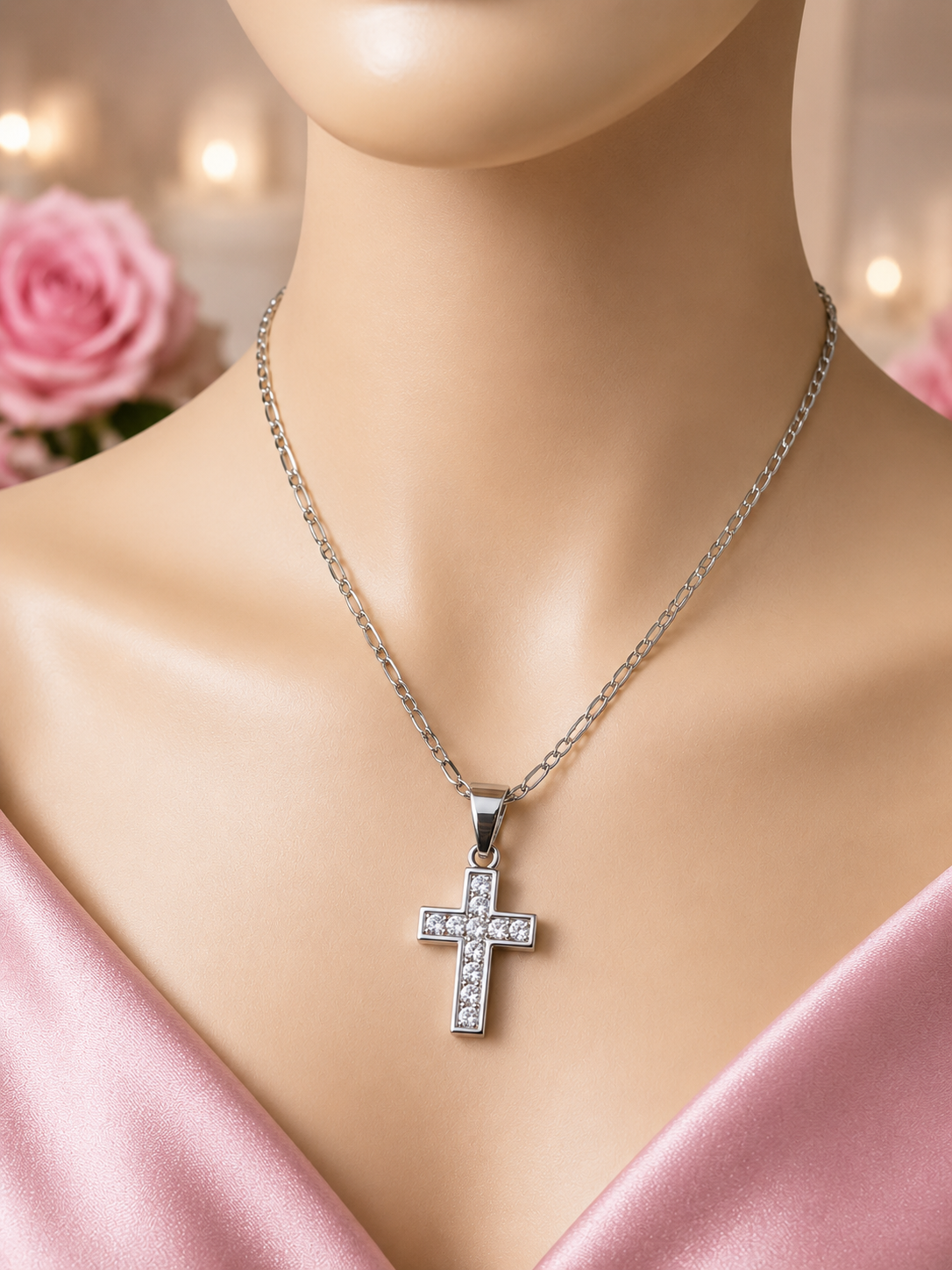 Classic Cross Necklace image 3