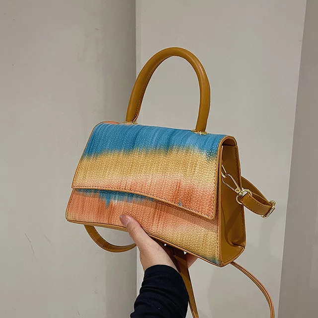 Colorful shoulder tote bags for women luxury designer handbag image 1