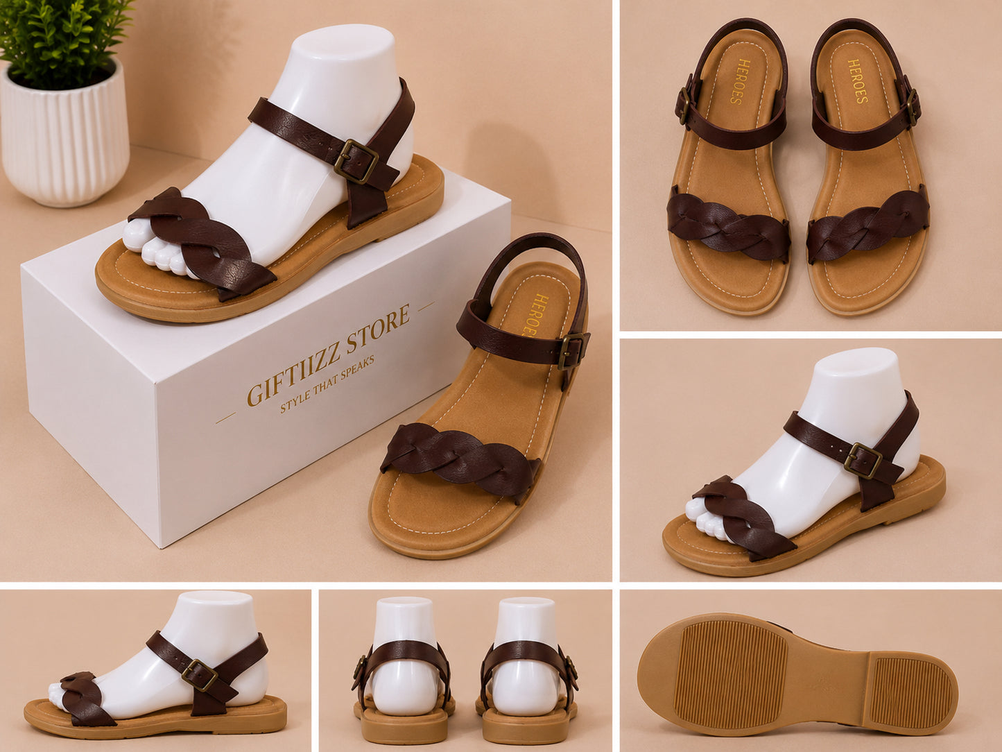 Bella Braid Sandals  image 3