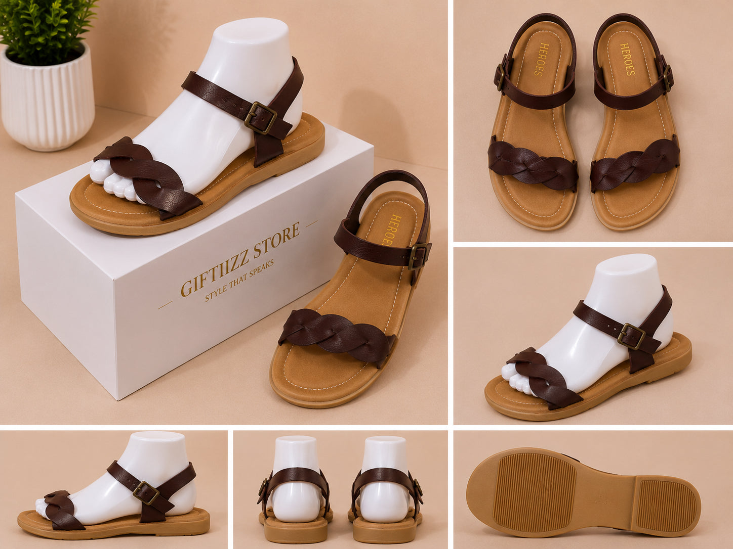 Bella Braid Sandals  image 3