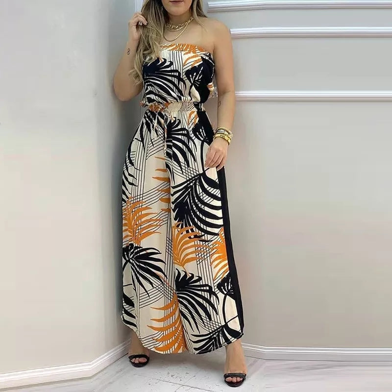 Women Fashion elegan sleeveless partywear jumpsuit image 0