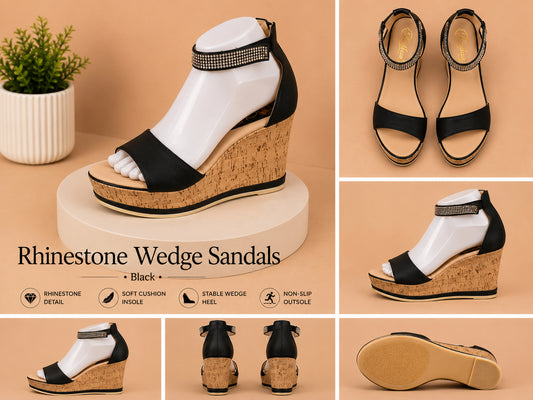 Midnight Spark Wedges image 0